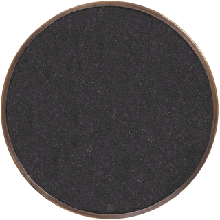 CARRARA BLACK GRANITE FRENCH BISTRO TABLE 20” - DYKE & DEAN