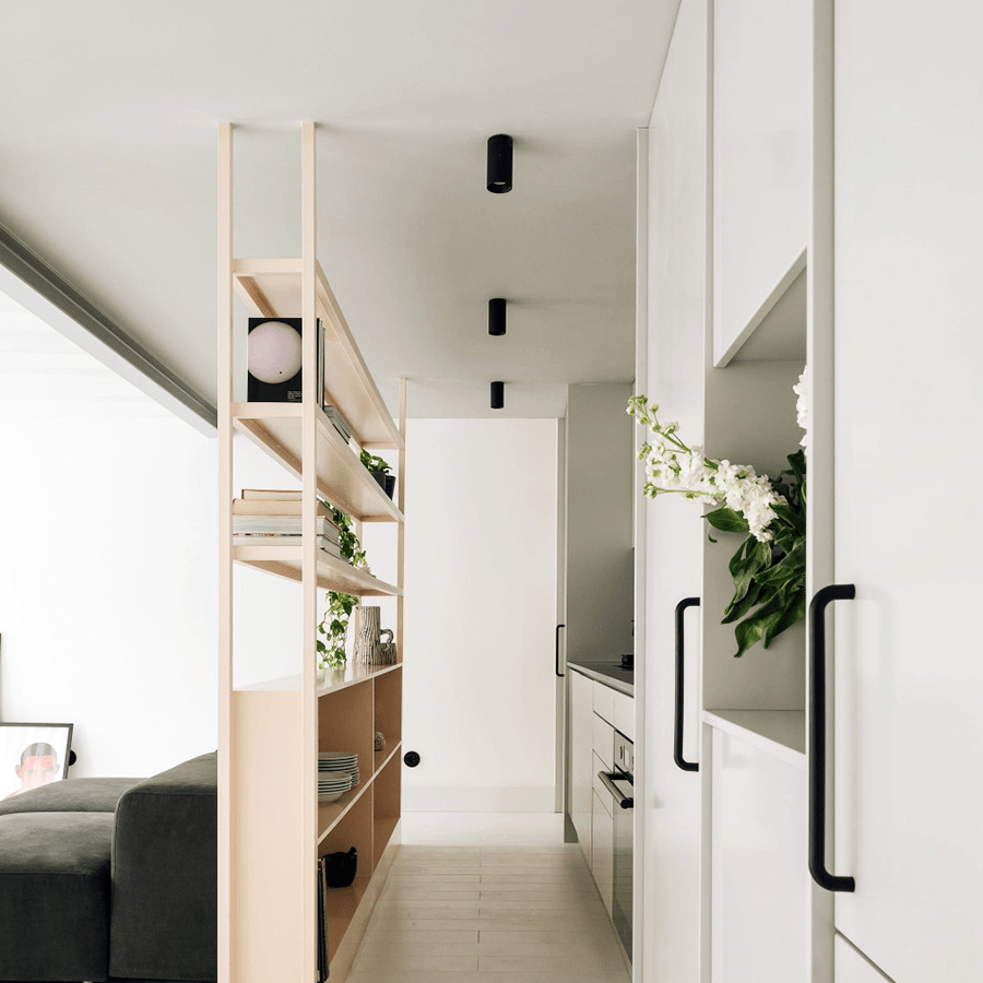 CEILING CYLINDER SPOT LAMP BLACK - DYKE & DEAN