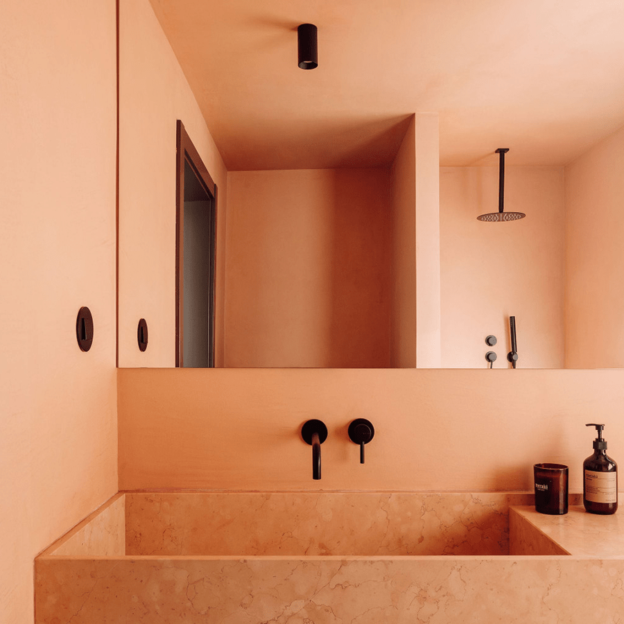 CEILING CYLINDER SPOT LAMP BLACK - DYKE & DEAN