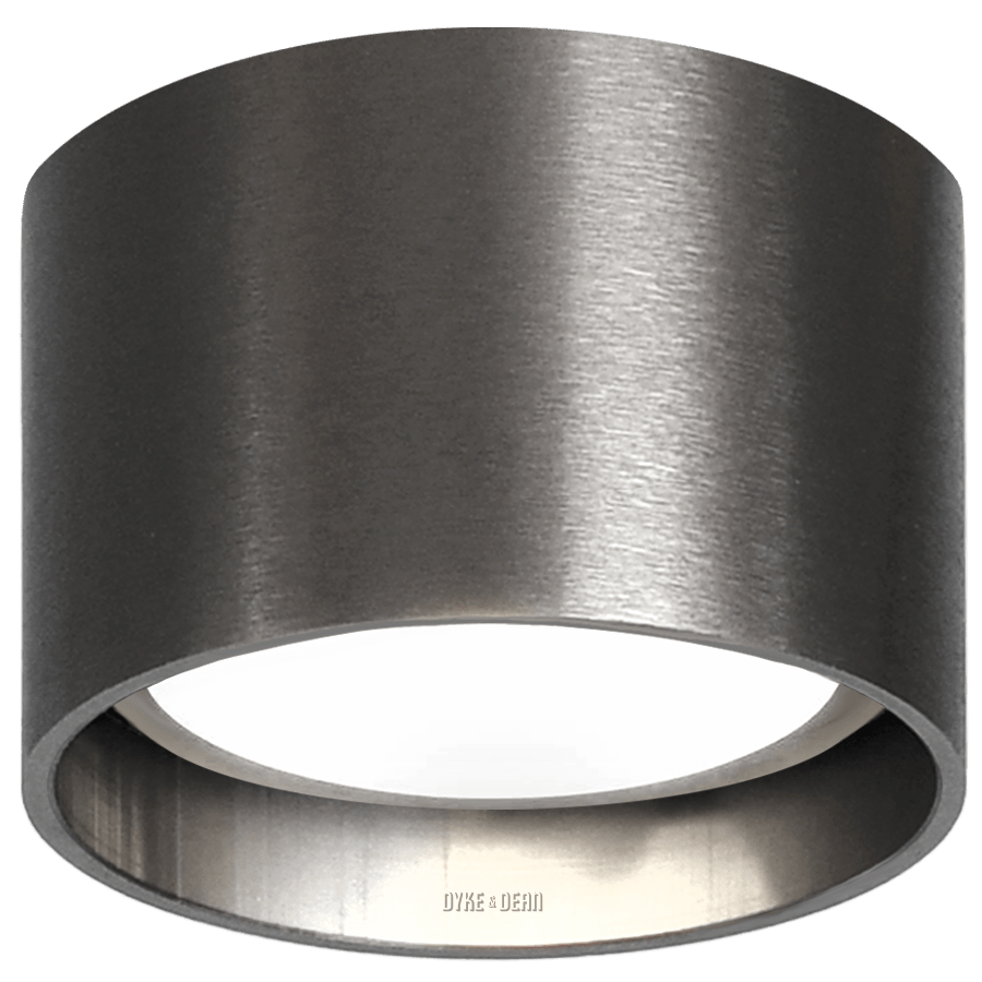 CEILING PUCK LIGHT BRONZE - DYKE & DEAN