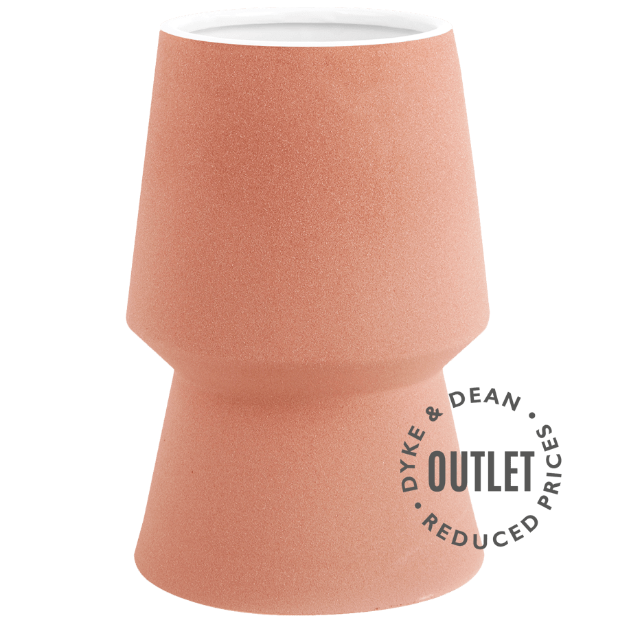 CERAMIC CAST VASE TERRACOTTA OUTLET - DYKE & DEAN