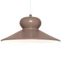 CERAMIC DOME PENDANT OVA LARGE - DYKE & DEAN