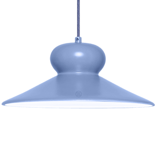 CERAMIC DOME PENDANT OVA LARGE - DYKE & DEAN