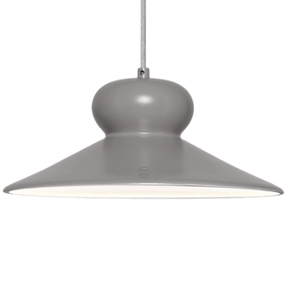 CERAMIC DOME PENDANT OVA LARGE - DYKE & DEAN
