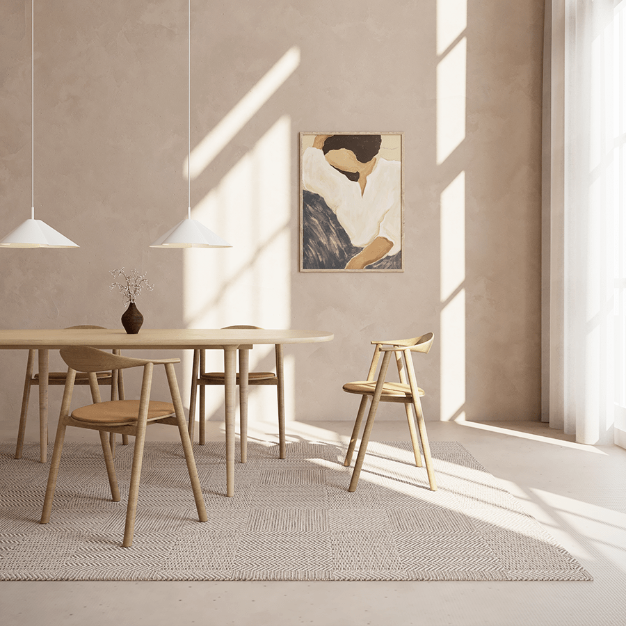 CERAMIC DOME PENDANT SURI LARGE - DYKE & DEAN