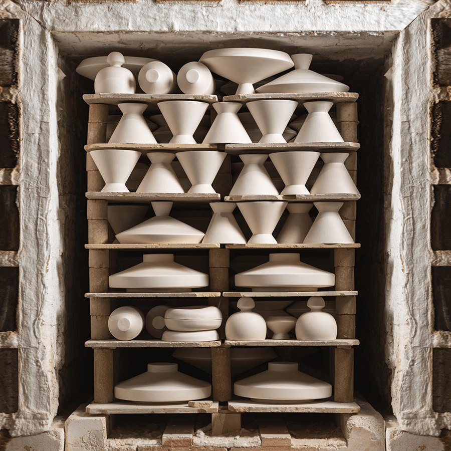 CERAMIC FLOOR LIGHT LLUVI - DYKE & DEAN