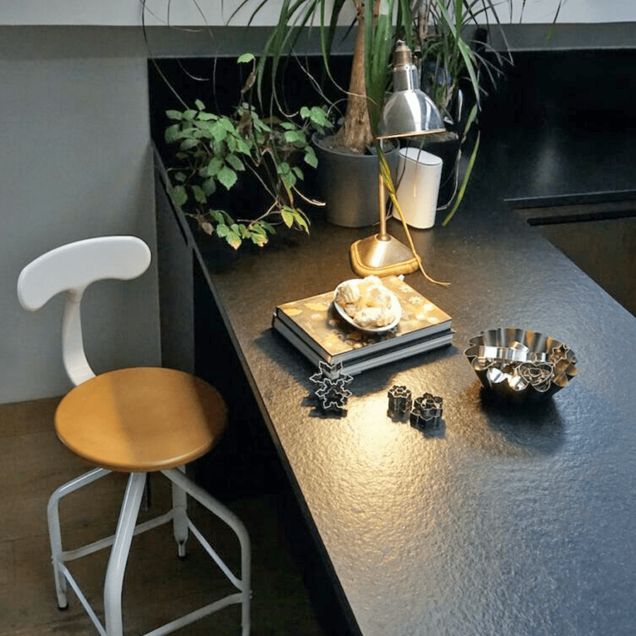 CHAISES NICOLLE DESSINATEUR TALL ADJUSTABLE SWIVEL CHAIR WOOD - DYKE & DEAN