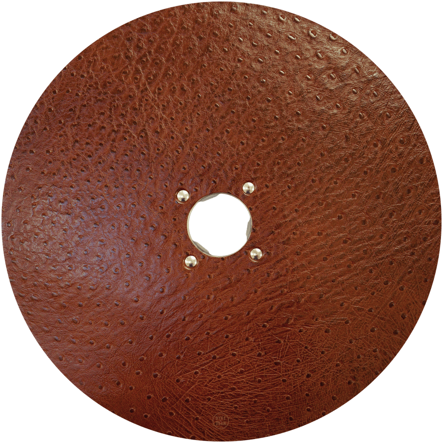 CHAISES NICOLLE LEATHER SEAT PAD - DYKE & DEAN