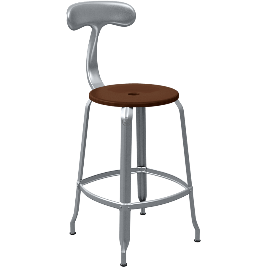 CHAISES NICOLLE METAL CHAIR WOOD 65 - DYKE & DEAN