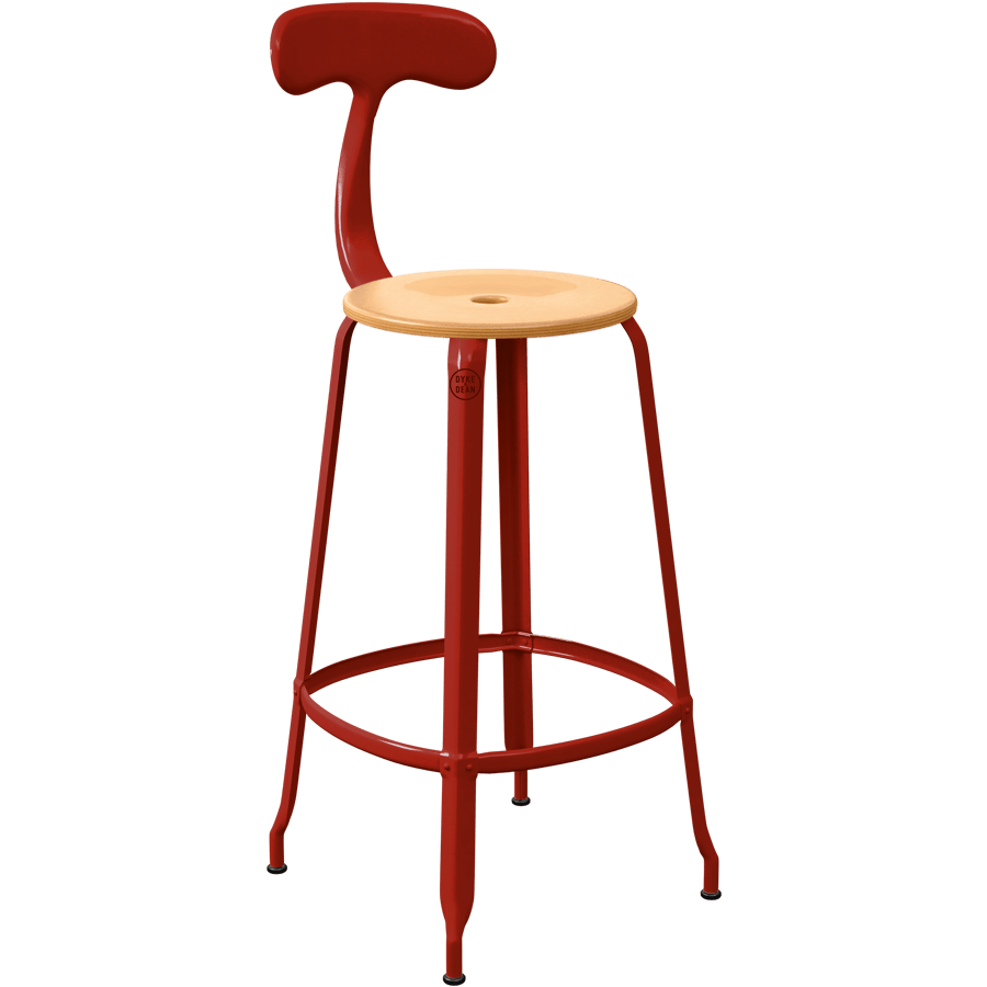 CHAISES NICOLLE METAL CHAIR WOOD 75 - DYKE & DEAN