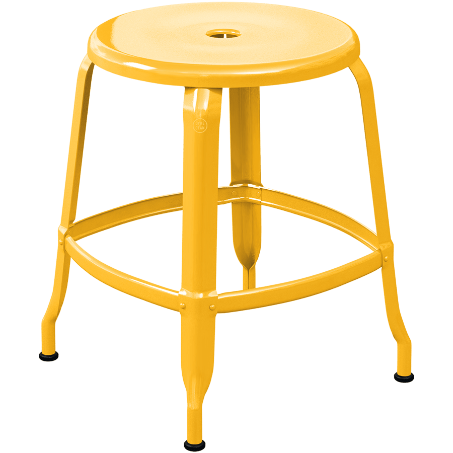 CHAISES NICOLLE METAL STOOL 45 - DYKE & DEAN