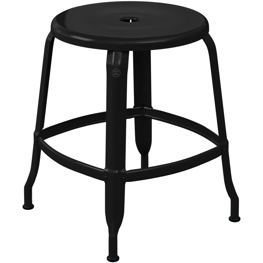 CHAISES NICOLLE METAL STOOL 45 - DYKE & DEAN