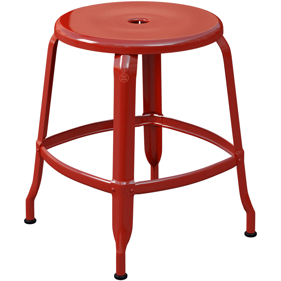 CHAISES NICOLLE METAL STOOL 45 - DYKE & DEAN