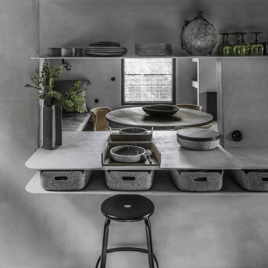 CHAISES NICOLLE METAL STOOL 60 - DYKE & DEAN