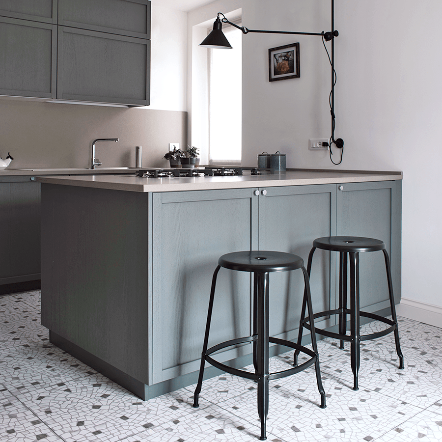 CHAISES NICOLLE METAL STOOL 60 - DYKE & DEAN