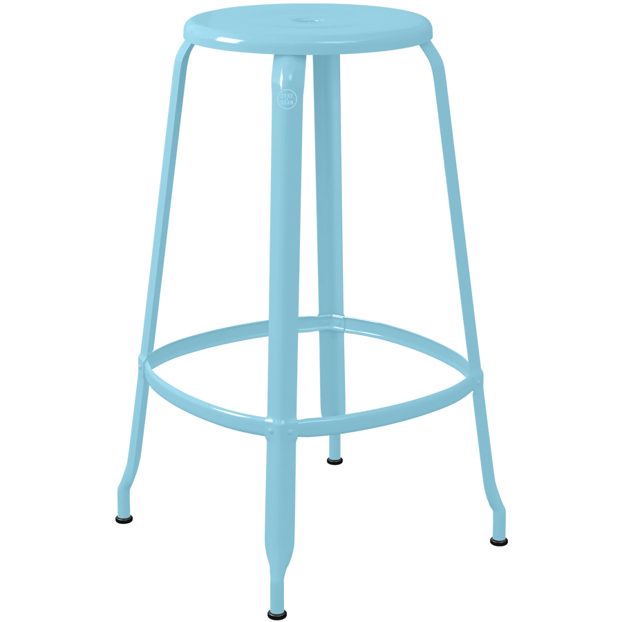 CHAISES NICOLLE METAL STOOL 80 - DYKE & DEAN