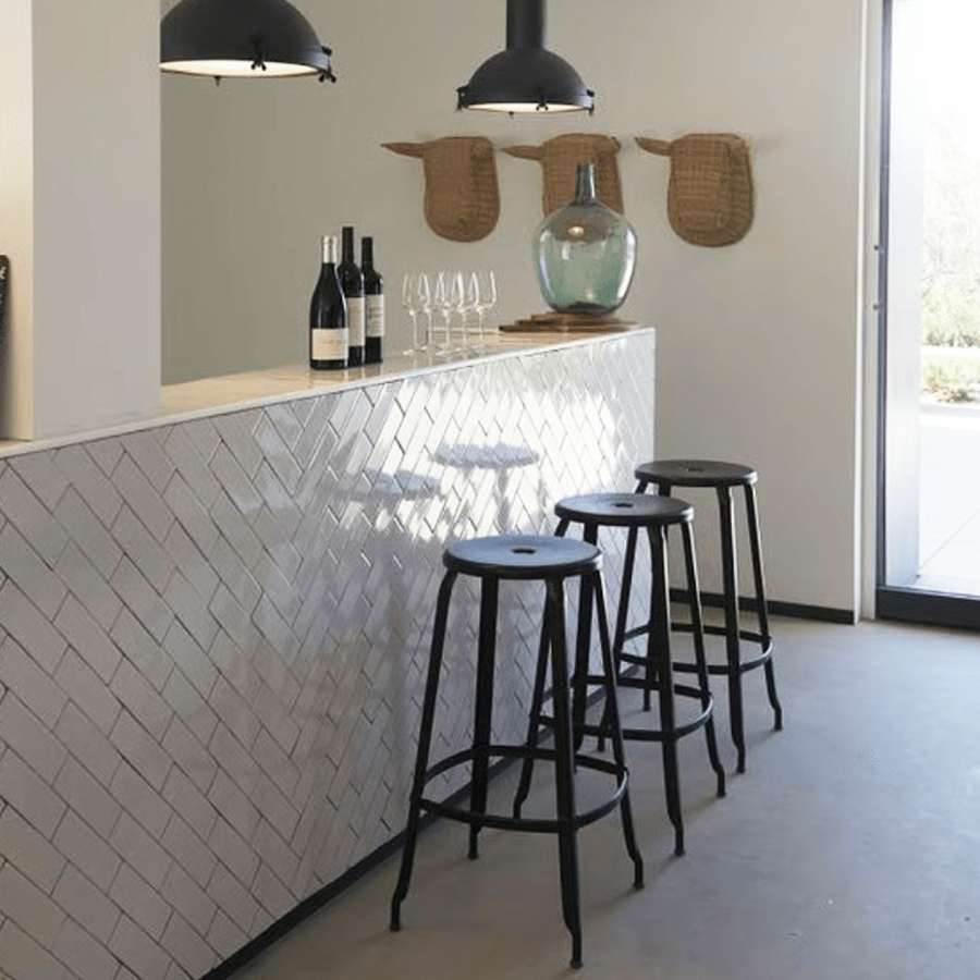 CHAISES NICOLLE METAL STOOL 80 - DYKE & DEAN