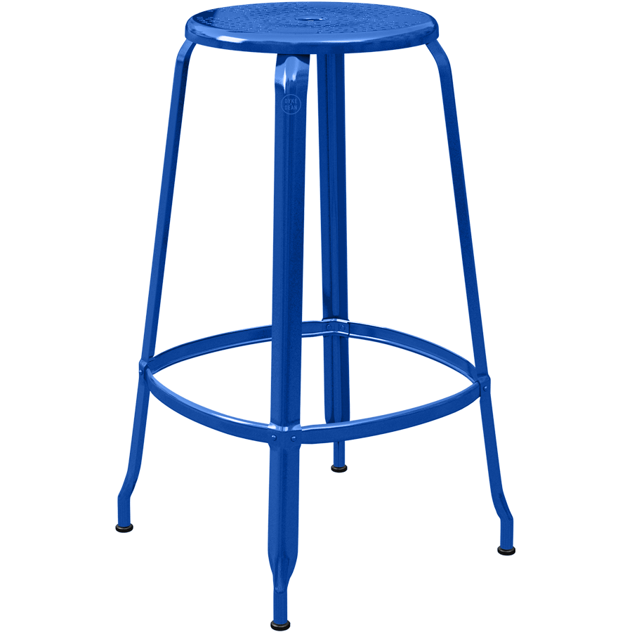 CHAISES NICOLLE METAL STOOL 80 - DYKE & DEAN