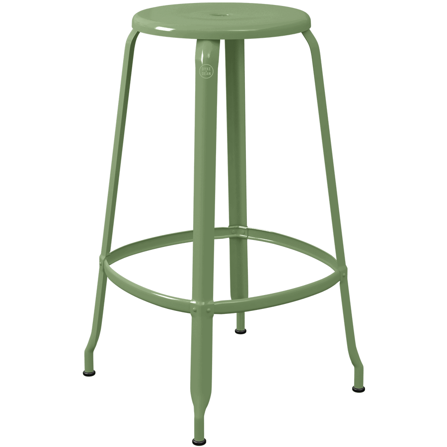CHAISES NICOLLE METAL STOOL 80 - DYKE & DEAN