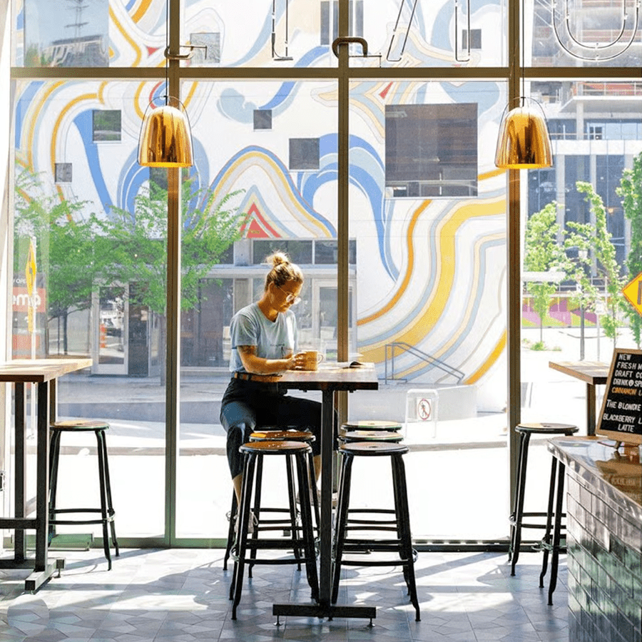 CHAISES NICOLLE METAL STOOL WOOD 75 - DYKE & DEAN