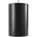 CUERO CYLINDER LEATHER PENDANT LIGHT BLACK - DYKE & DEAN