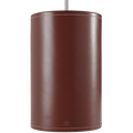 CUERO CYLINDER LEATHER PENDANT LIGHT OAK - DYKE & DEAN