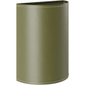 CUERO LEATHER E27 WALL LIGHT SMALL GREEN - DYKE & DEAN