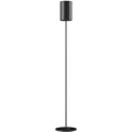 CUERO LEATHER FLOOR LAMP BLACK - DYKE & DEAN