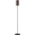 CUERO LEATHER FLOOR LAMP CHOCOLATE - DYKE & DEAN