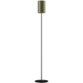 CUERO LEATHER FLOOR LAMP GREEN - DYKE & DEAN
