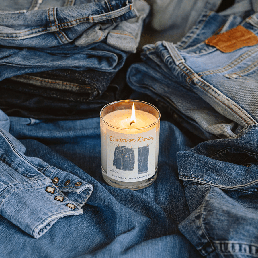 DENIM ON DENIM SOY CANDLE - DYKE & DEAN