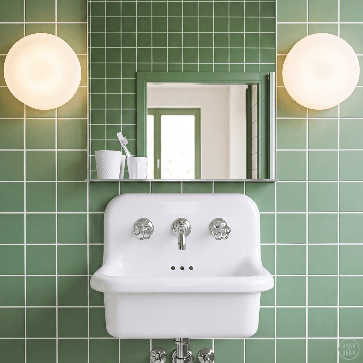DISC WALL & CEILING LIGHT 360mm - DYKE & DEAN