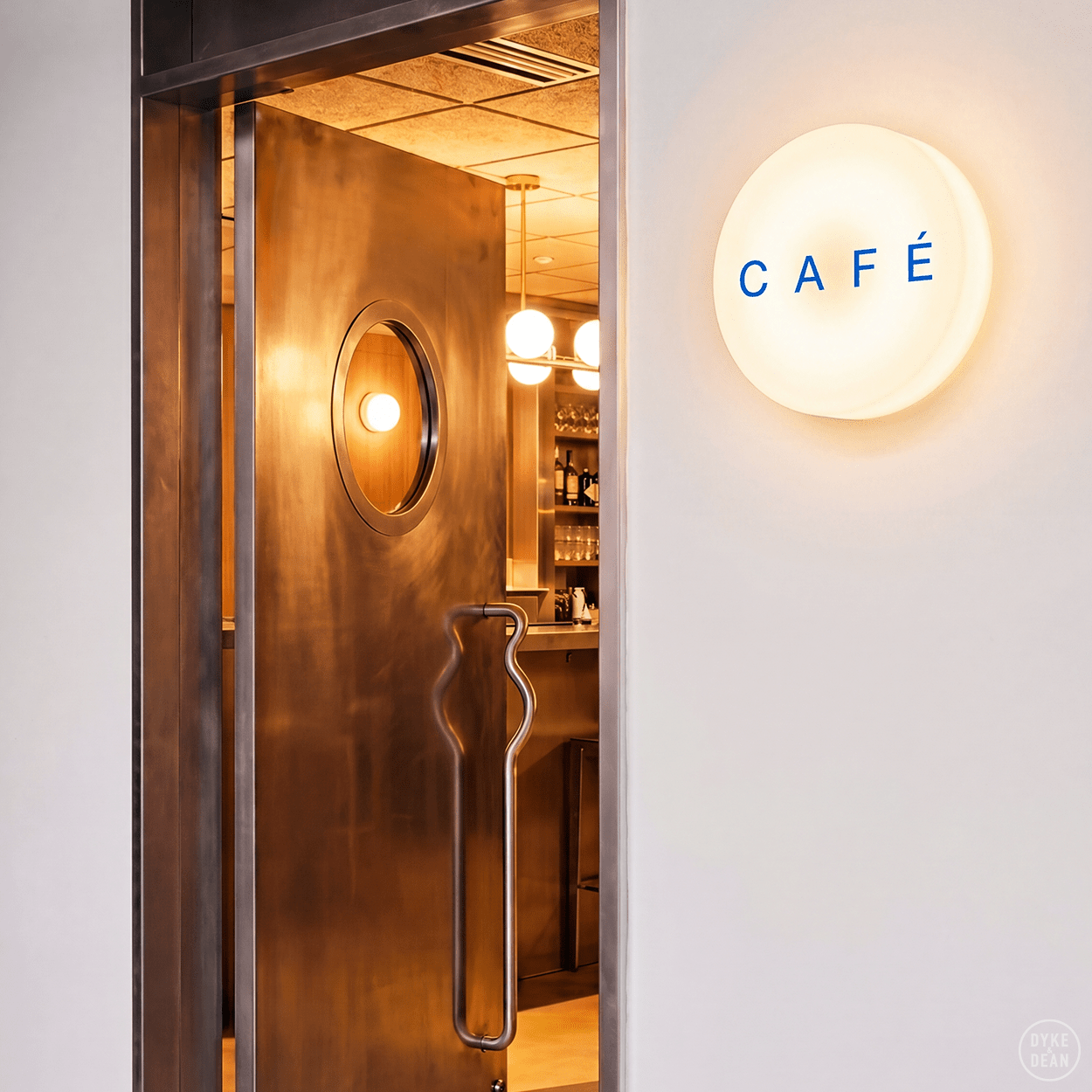 DISC WALL & CEILING LIGHT 420mm - DYKE & DEAN