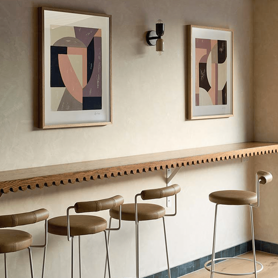 DOUBLE SCONCE CREAM GREEN - DYKE & DEAN