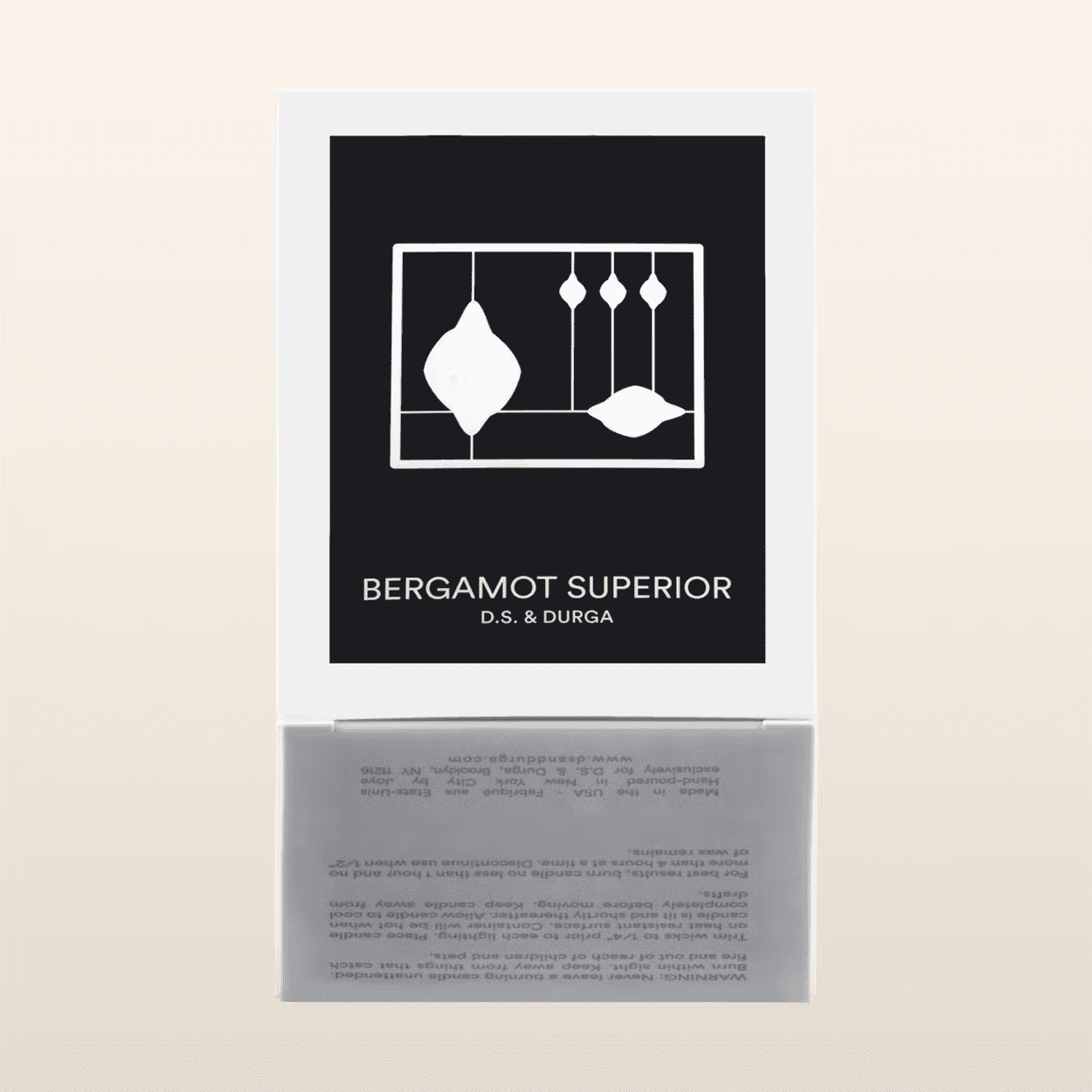 DS&DURGA BERGAMOT SUPERIOR CANDLE - DYKE & DEAN