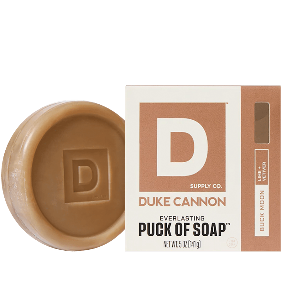 DUKE CANNON PUCK OF SOAP BUCK MOON - DYKE & DEAN