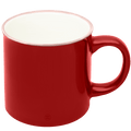 DYKE & DEAN CERAMIC COFFEE MUG RED PINK RIM - DYKE & DEAN