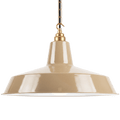 DYKE & DEAN PENDANT LAMPSHADE NUDE WITH HOOK & CHAIN SET - DYKE & DEAN