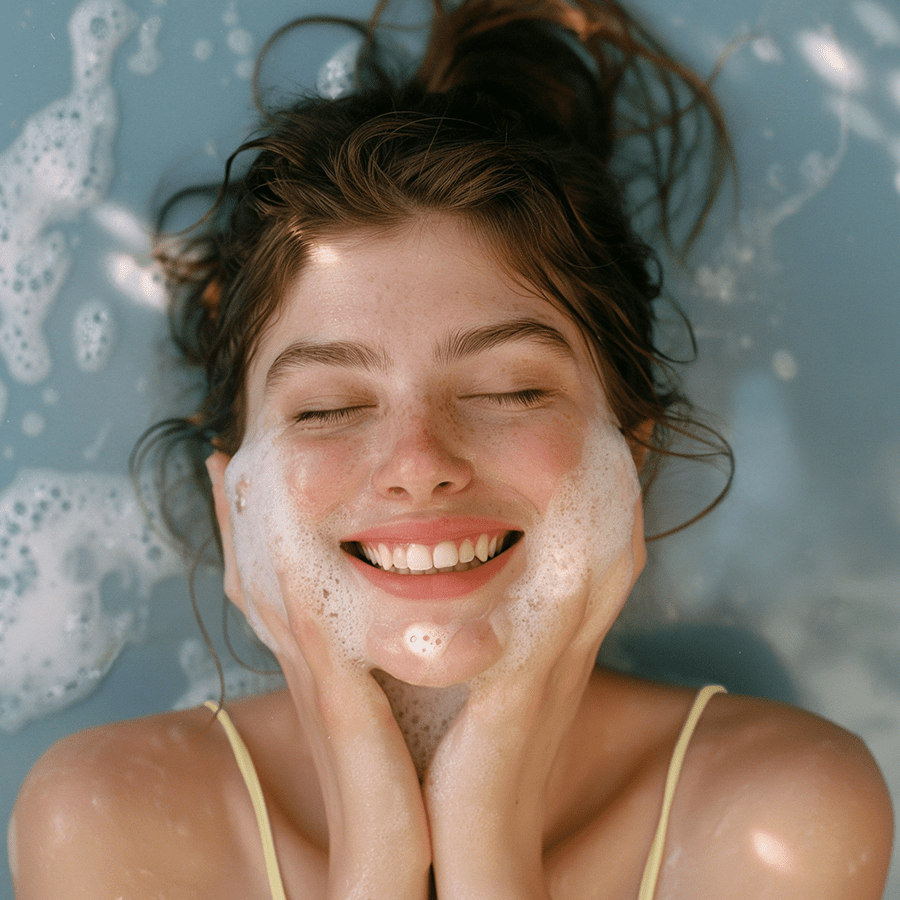 EGGWHITE & GRAPEFRUIT FACIAL SOAP - DYKE & DEAN