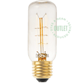 FAT TUBE FILAMENT E27 BULB OUTLET - DYKE & DEAN