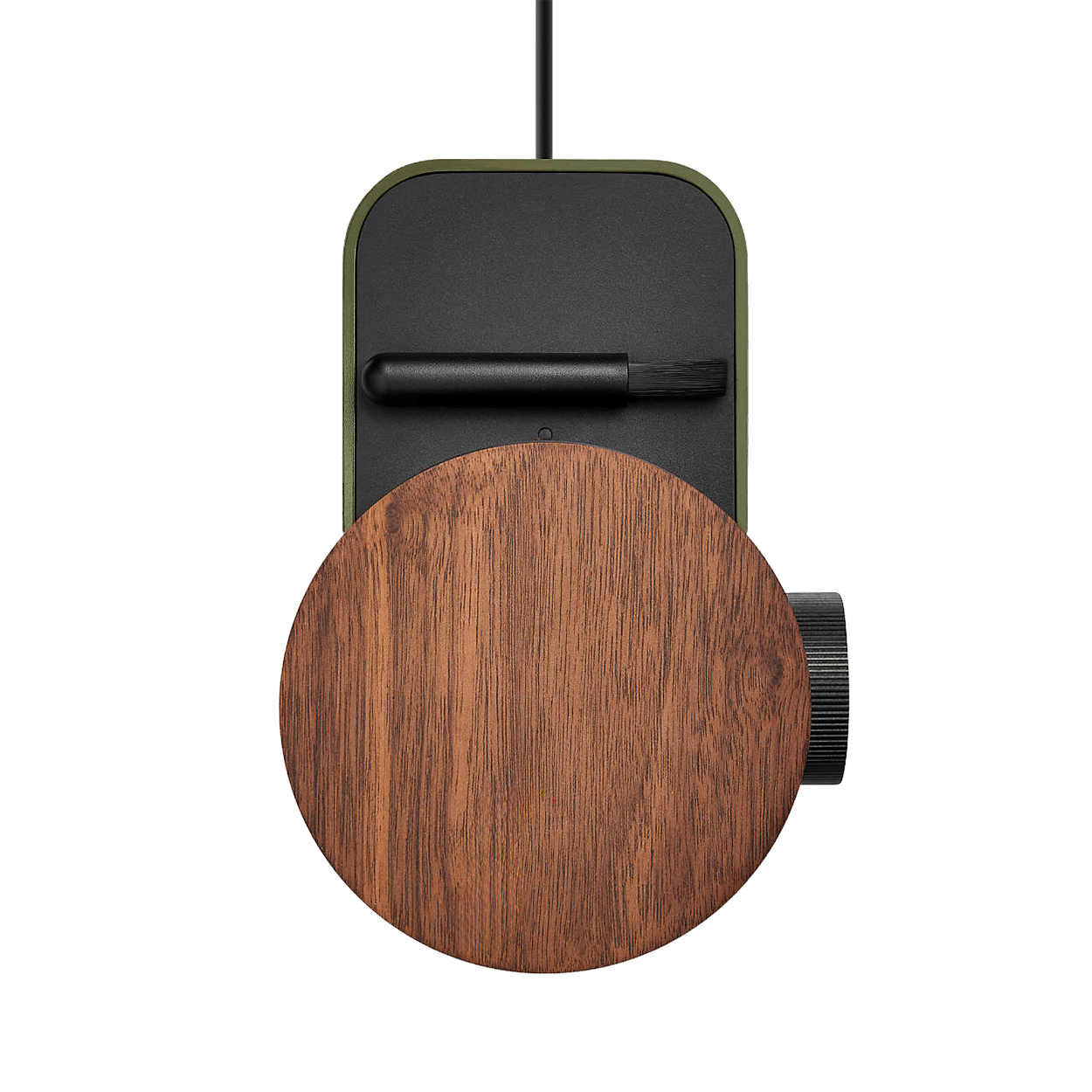 FELLOW OPUS 2 CONICAL BURR GRINDER WOODLAND RED & WALNUT - DYKE & DEAN