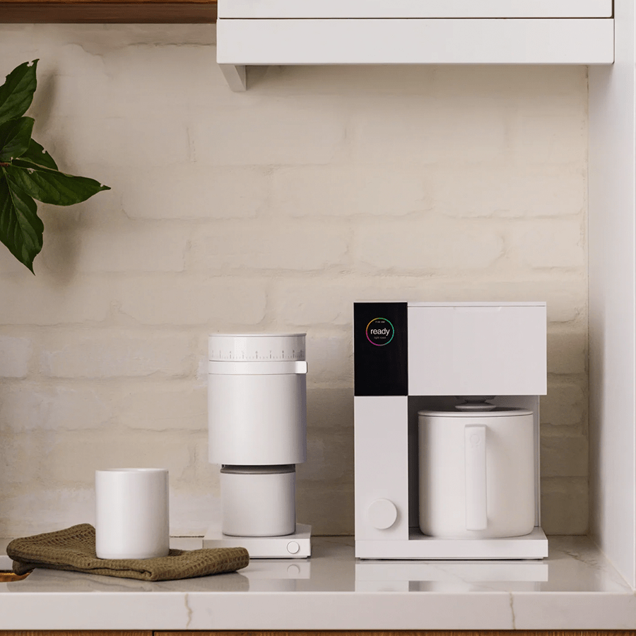 FELLOW WHITE AIDEN PRECISION COFFEE MAKER - DYKE & DEAN