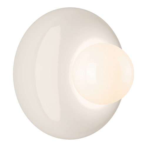 FERROLUCE BUMBUM CERAMIC DISC SCONCE WALL LIGHT - DYKE & DEAN