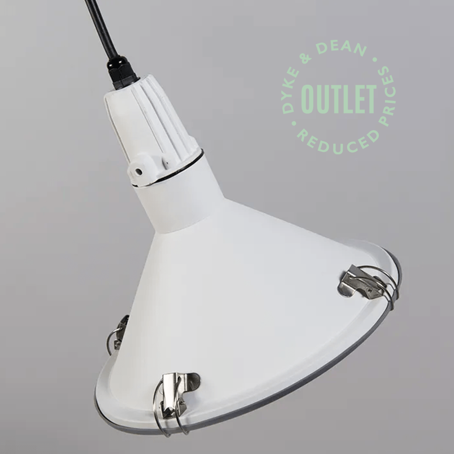 FIRSTLIGHT WATERPROOF OUTDOOR PENDANT WHITE OUTLET - DYKE & DEAN