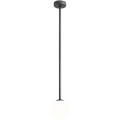 FIXED ROD STICK GLOBE CEILING LIGHT BLACK LONG - DYKE & DEAN