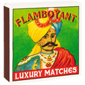 FLAMBOYANT LUXURY SAFETY MATCHES - DYKE & DEAN
