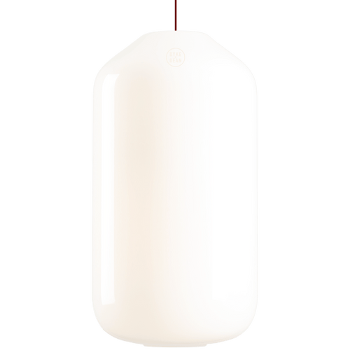 FLASK CHERRY RED GLASS PENDANT LIGHT LARGE - DYKE & DEAN