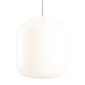 FLASK COTTON WHITE GLASS PENDANT LIGHT MEDIUM - DYKE & DEAN