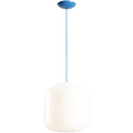 FLASK SAPPHIRE BLUE GLASS PENDANT LIGHT XL - DYKE & DEAN