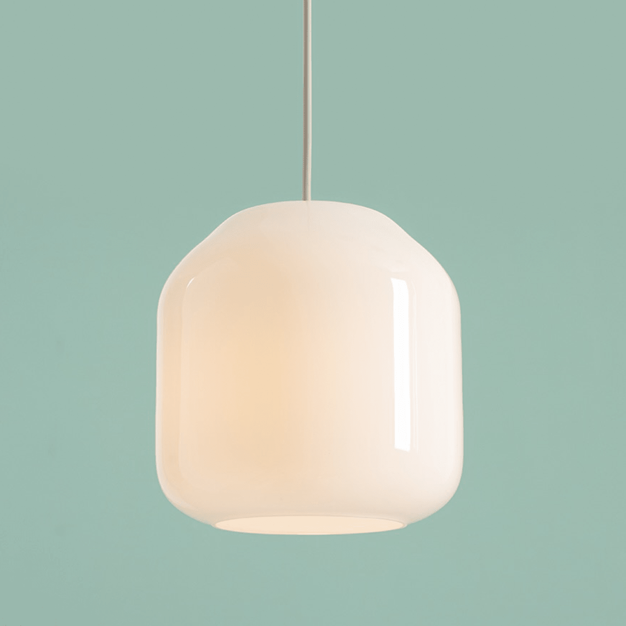 FLASK TERRACOTTA GLASS PENDANT LIGHT XL - DYKE & DEAN